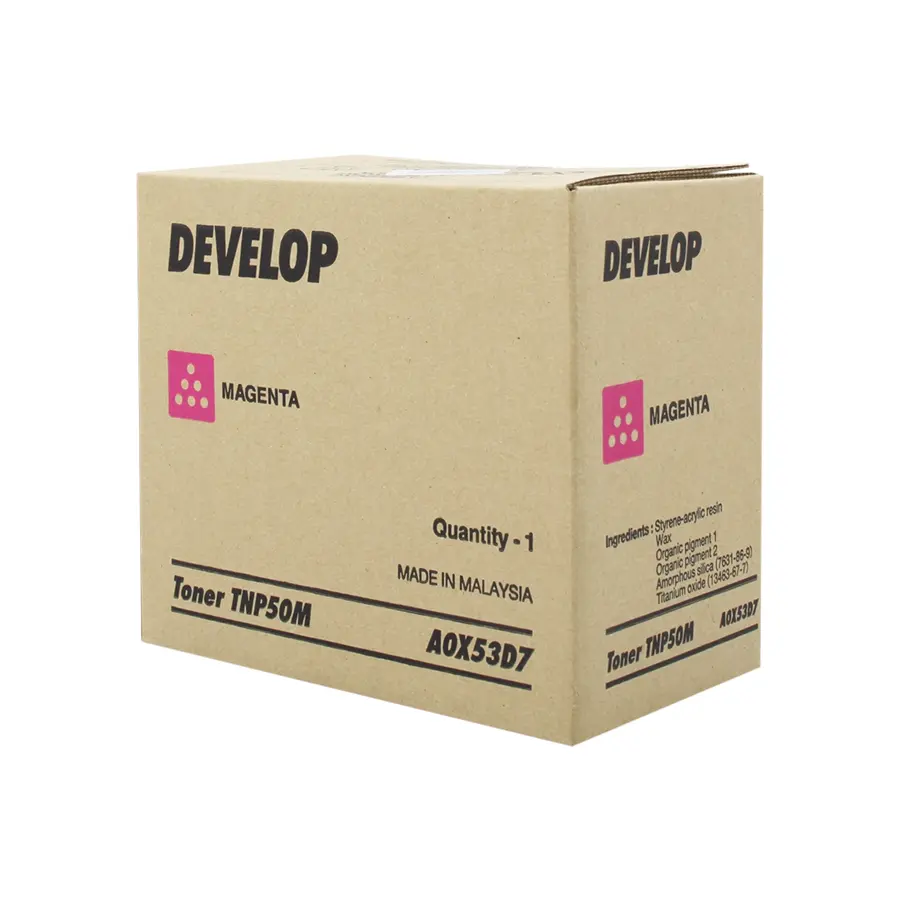 Original Develop TNP-50M Toner Magenta (A0X53D7)