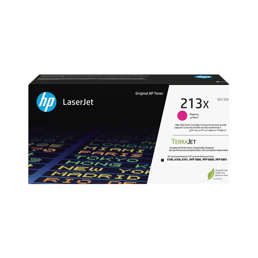 Original HP 213X Toner Magenta (W2133X)