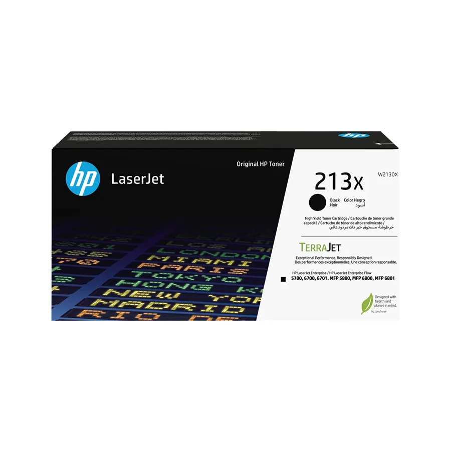 Original HP 213X Toner Schwarz (W2130X)