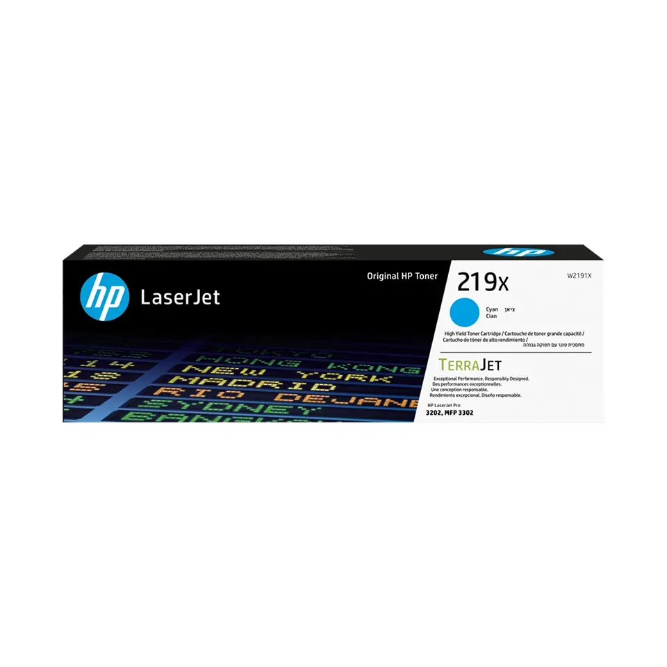 Original HP 219X Toner Cyan (W2191X)