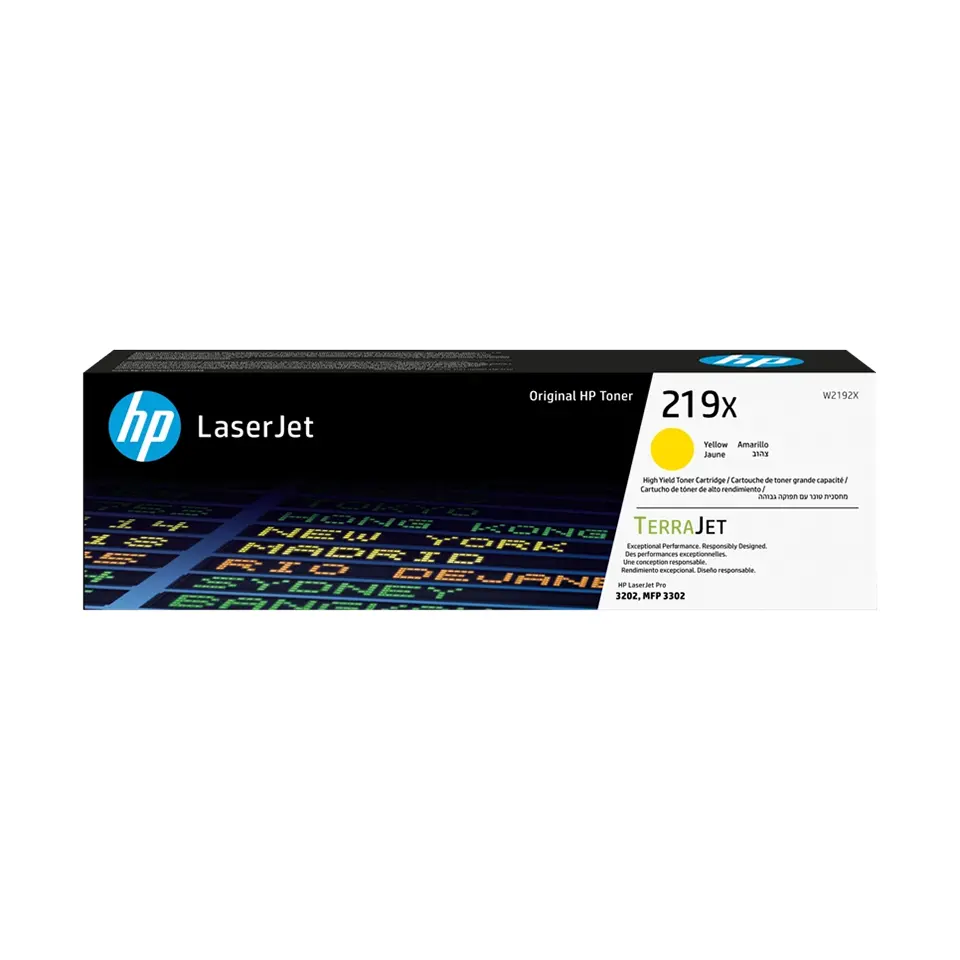 Original HP 219X Toner Gelb (W2192X)