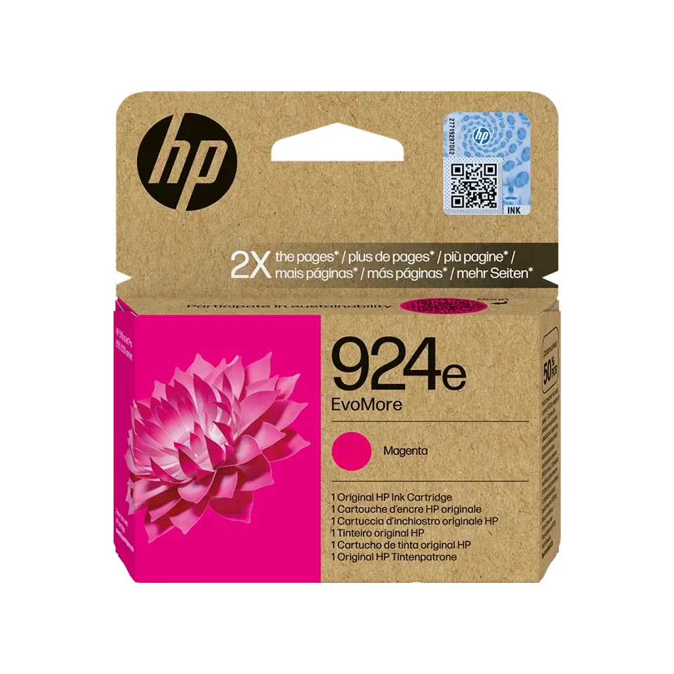 Original HP 924e Magenta Druckerpatrone EvoMore (4K0U8NE)