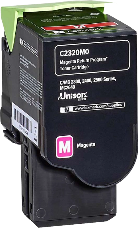 Original Lexmark C2320M0 Toner Magenta