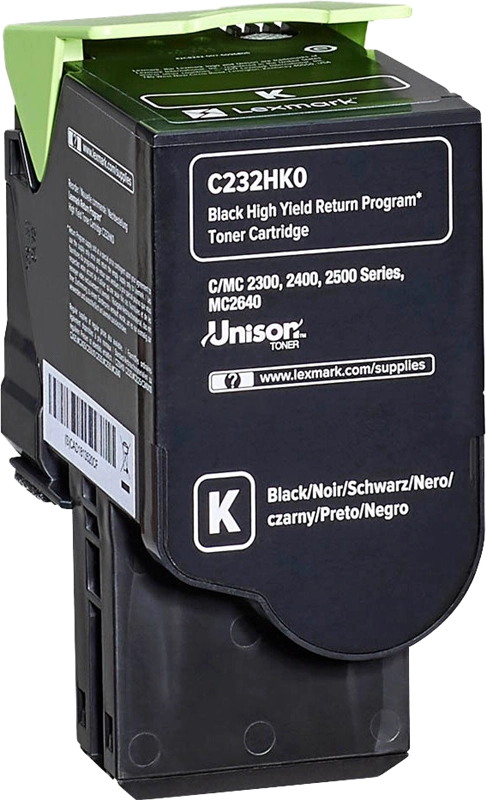 Original Lexmark C232HK0 Toner Schwarz