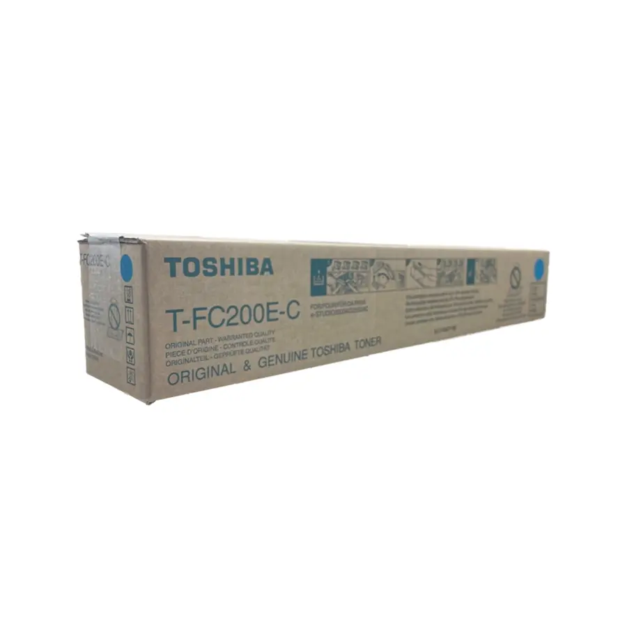 Original Toshiba T-FC200E-C Toner Cyan (6AJ00000119)