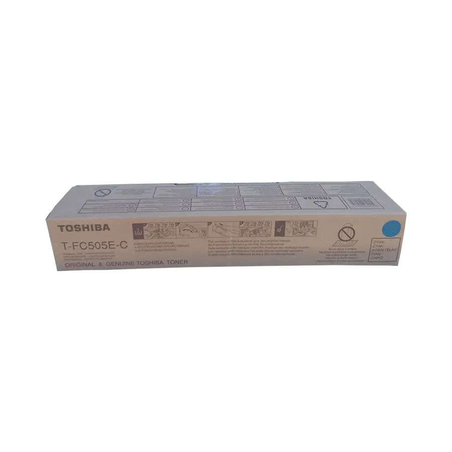 Original Toshiba T-FC505EC Toner Cyan (6AJ00000135)