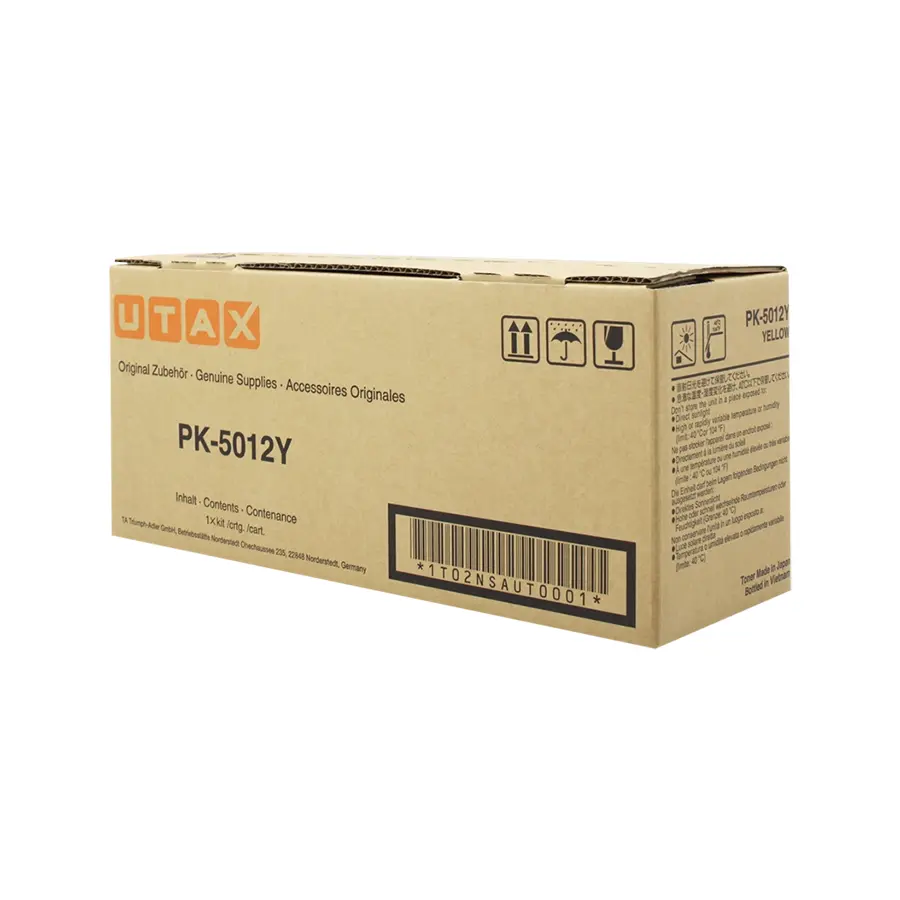 Original Utax PK-5012Y (1T02NSAUT0) Toner Gelb